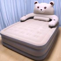 Jia Jia Youga High Domestic Double Inflatable Bed Flocking Thickened Single Air Cushion Bed Portable Outdoor Simple Mattress
