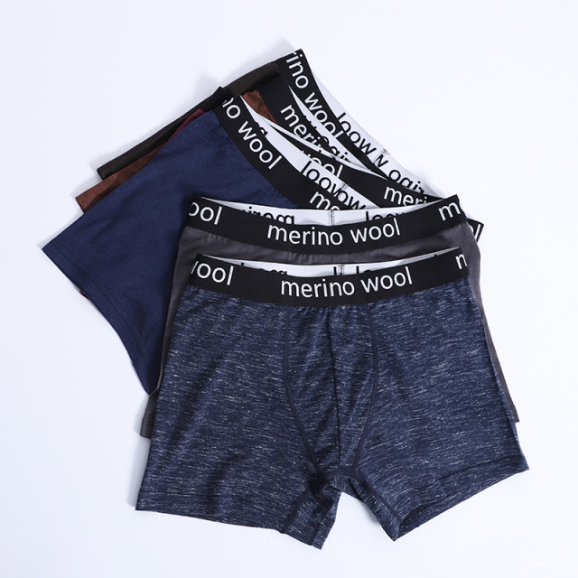 Merino wool underwear ຜູ້ຊາຍກິລາ boxers