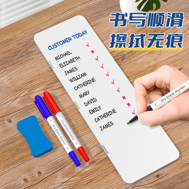Erasable magnetic computer screen message board whiteboard Minghang