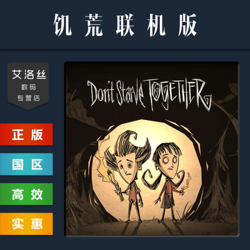 简体中文正版steam平台国区饥荒联机版多人版DontStarveTogether游戏全DLC成品账号