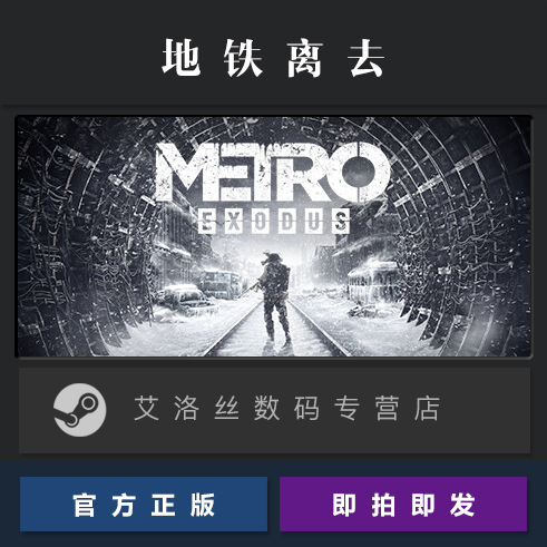 Steam平台中文正版游戏地铁离去 Metro Exodus地铁离乡地铁逃离黄金版季票全DLC PC国区激活码 cdk-图2