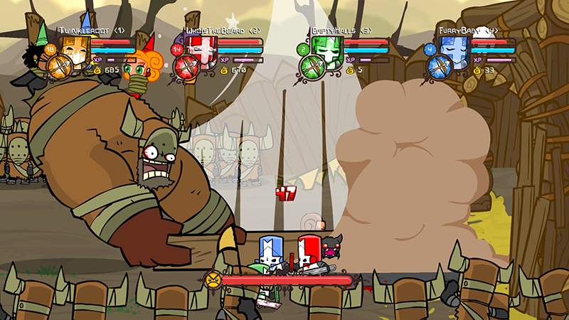 PC中文正版 steam平台 国区 联机游戏 城堡毁灭者 Castle Crashers 城堡破坏者 全DLC 角色包 - 图2