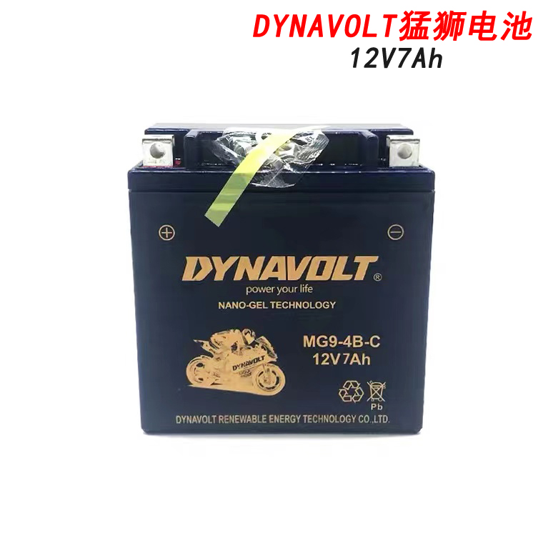 DYNAVOLT猛狮胶体电瓶春风400NK650摩托车150NK250国宾12V电池免 - 图0