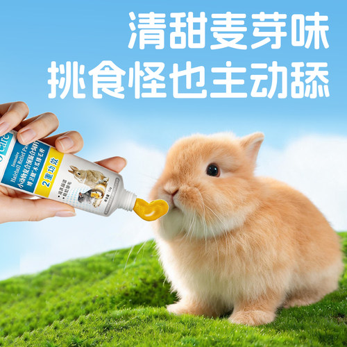 DR Bunny兔博士木瓜排毛膏宠物兔仓鼠龙猫豚鼠兔子化毛膏软化膏 - 图2
