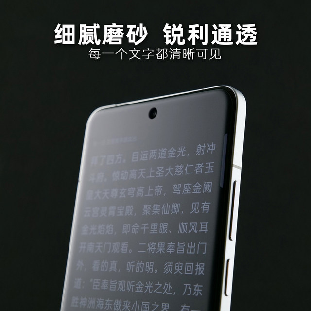 Suitable for realme mobile phone frosted hydrogel film