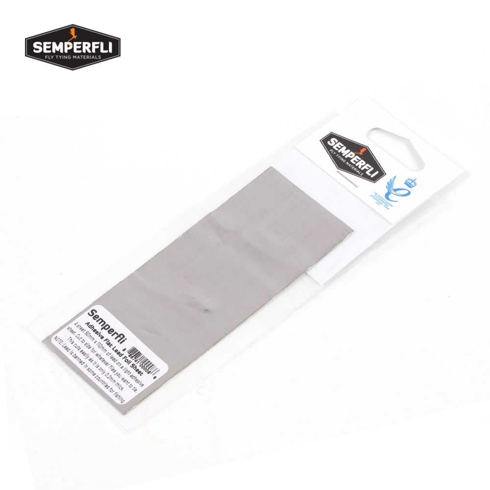 Semper fli 铅箔片 Adhesive Flat Lead Foil Sheet 飞蝇躯体加重 - 图1