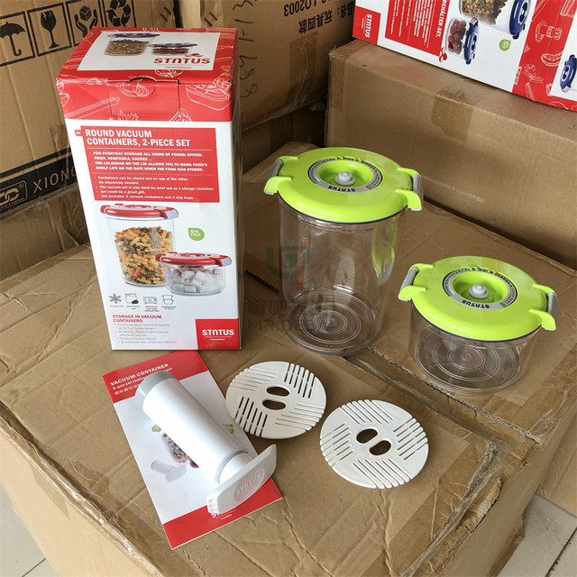 Good German products Tritan vacuum fresh-keeping box chilled grains tea milk powder storage sealing jar