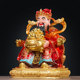 Imitation copper color 2025 new Bafangcai resin Wencai God statue home indoor wealth worship God and Buddha ornaments
