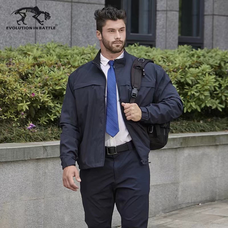 猛虎营藏蓝色户外日常通勤徒步夹克外套运动体能教官作训服男春秋,淘宝优惠券,粉丝福利购,淘宝优惠卷