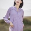 French UPF50 outdoor sun protection clothing for women UPF50 skin clothing sun protection jacket knitted ice silk thin sun protection clothing for men
