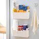 Magnetic absorption box refrigerator side hanger wall-mounted debris hanging basket household kitchen plastic wrap storage rack