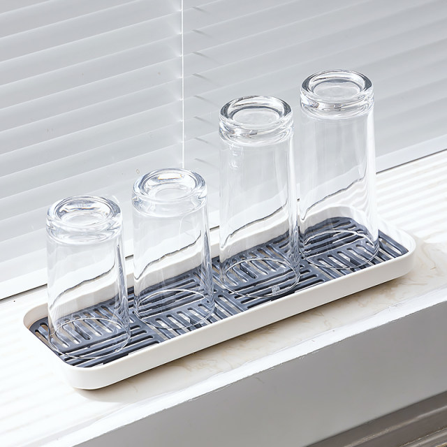 Narrow side storage rack for windowsill sink side dishwasher narrow rag rack for sponge drain rack for kitchen supplies storage rack