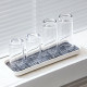 Narrow side storage rack for windowsill sink side dishwasher narrow rag rack for sponge drain rack for kitchen supplies storage rack