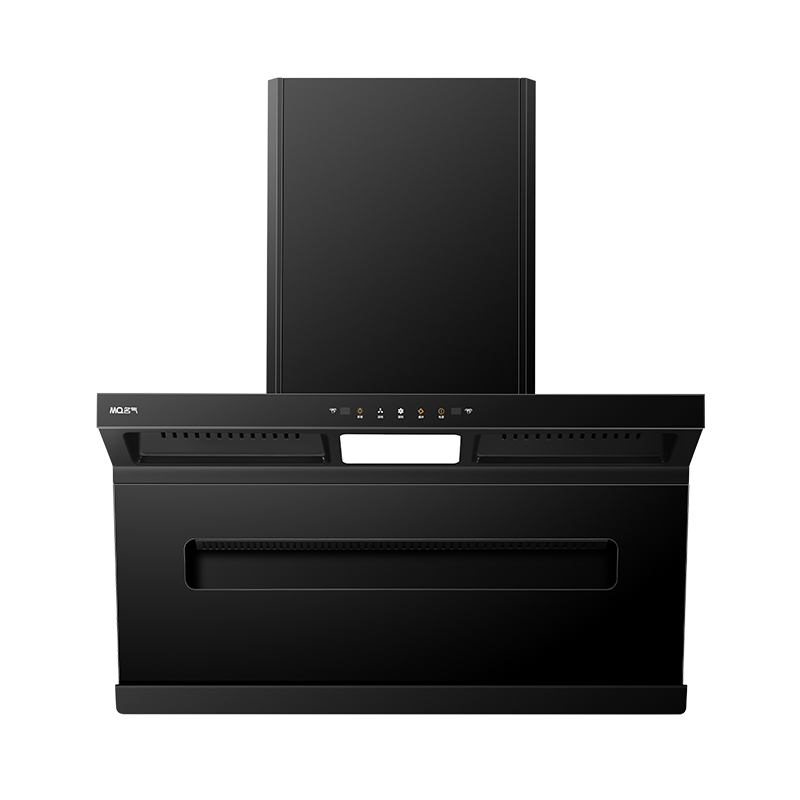 老板名气A586小黑翼Pro超薄油烟机燃气灶套装顶侧双吸三腔烟灶热