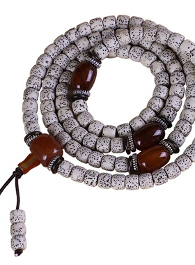 厂家十八籽星月菩提散珠正月干磨高密菩提子佛珠手串手链项链