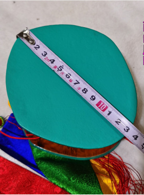 尼泊尔手工桑旦木金腰带断法鼓