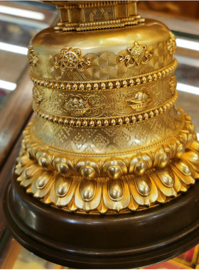 嘎当塔噶丹塔舍利佛塔纯铜精品