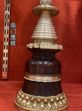 5-7寸 国产精工纯铜嘎当塔 噶当塔 佛塔 宝塔  嘎丹塔 噶丹塔