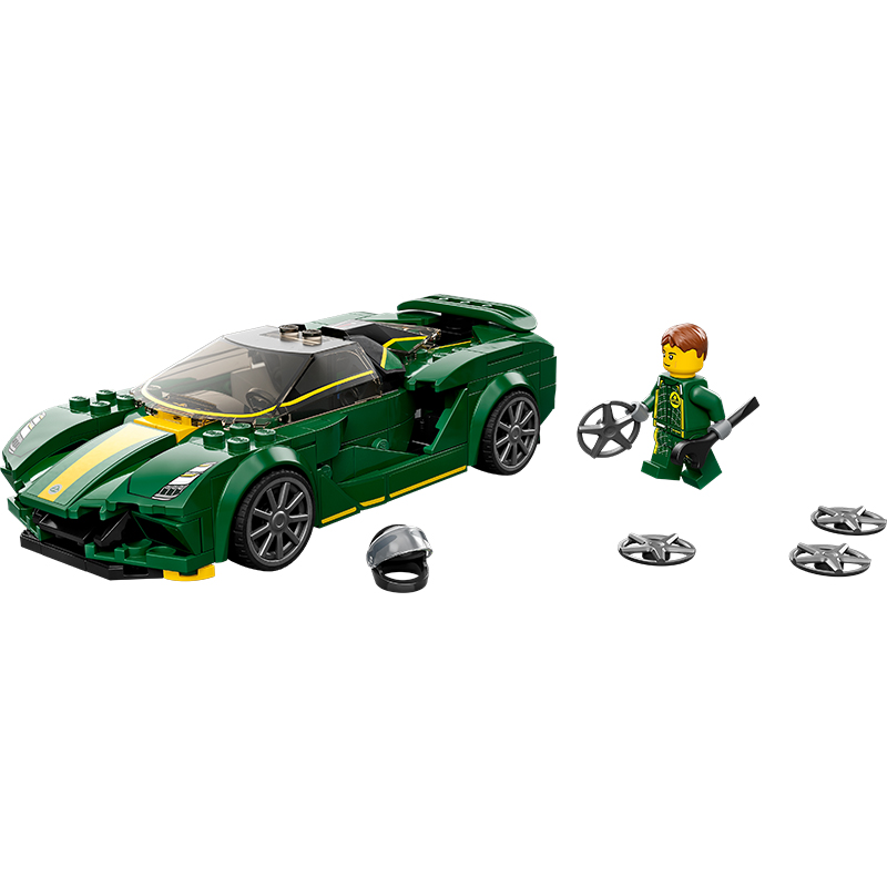 LEGO乐高76907 Lotus Evija拼装益智积木玩具礼物 - 图3