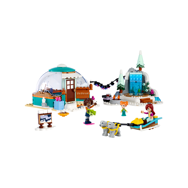 LEGO乐高爱淘玩具41760极地小屋大冒险积木拼装玩具礼物-图2