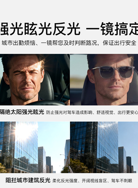 于文文明星同款超轻防晒墨镜