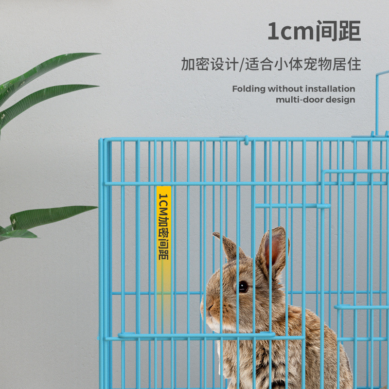 兔兔专用笼子特大号兔笼子家用室内养仓鼠笼豚鼠笼刺猬笼荷兰猪窝 - 图2
