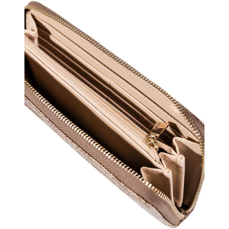 代购GUESS女士钱包多卡位设计大容量收纳拉链硬币隔层,淘宝优惠券,粉丝福利购,淘宝优惠卷