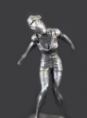 黄铜白铜寂静岭雕像铁头护士铜摆件创意家居装饰游戏人物收藏个性