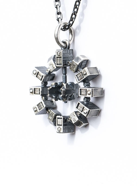 星际穿越永恒号飞船复古个性吊坠