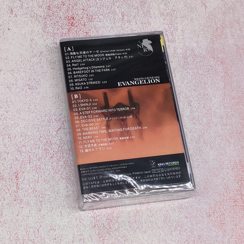 EVA新世纪福音战士原声带磁带初号机限定配色限量随身听磁带卡带