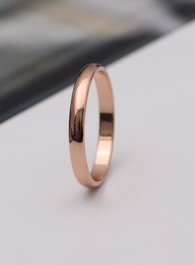 Couple models ring gold and silver two-color ring ring coupl
