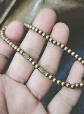 极细小巧手串黄铜冷门情侣手链