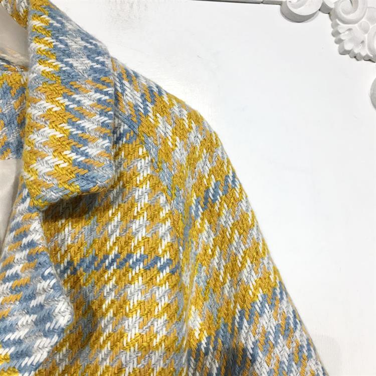 乔系列 D90005 时尚毛呢外套品牌女装折扣颦薪 - 图2