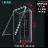 Outdoor electronic lock rain cover smart door lock time attendance machine access control waterproof box acrylic protective cover outdoor doorbell