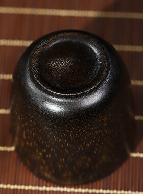 披毛希杯子竹丝纹鱼籽纹清晰可见高端牛角杯养生把玩送礼古玩