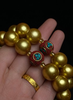 古玩旧藏花梨木镶银元收藏盒内珍藏珍珠手串手链送礼佳品