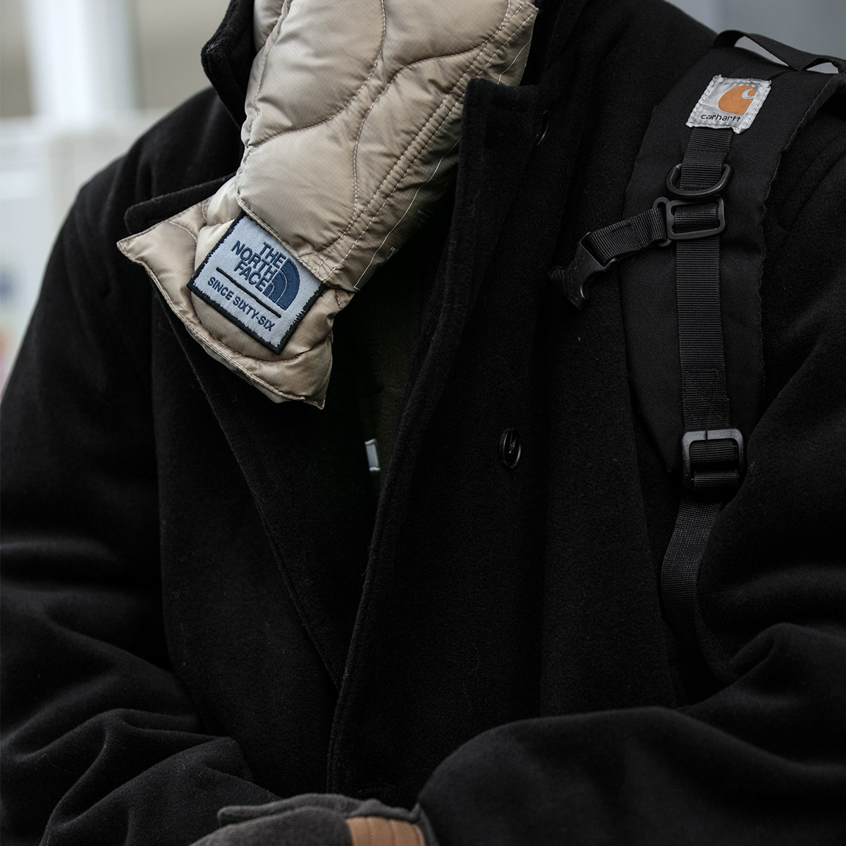 冬季复古双排扣填充绵羊毛中长款毛呢大衣男潮牌宽松加厚棉服外套,淘宝优惠券,粉丝福利购,淘宝优惠卷