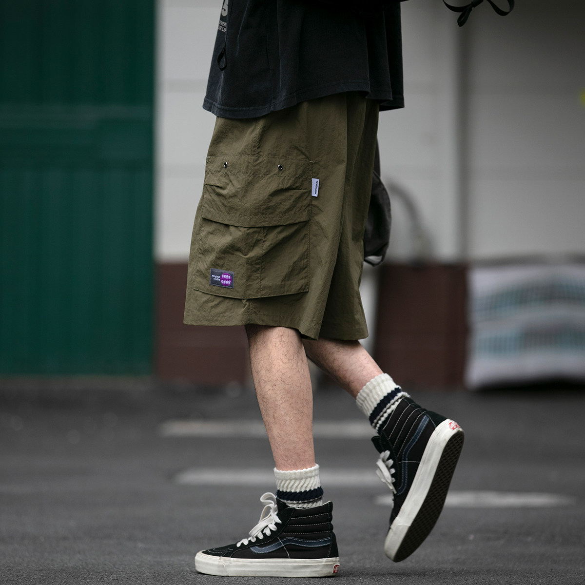 日系潮牌户外多口袋机能工装短裤男夏季薄款通勤百搭透气五分中裤,淘宝优惠券,粉丝福利购,淘宝优惠卷