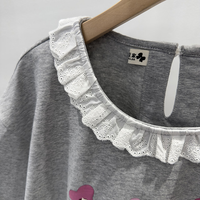 Colorful Doudoujia original design Japanese round neck T-shirt