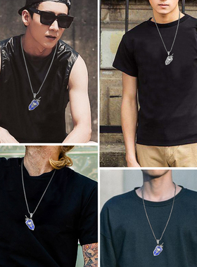 盾牌男士街头潮人风学生挂件吊坠