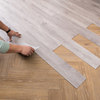 Wood grain floor sticker self-adhesive pvc plastic floor for home use