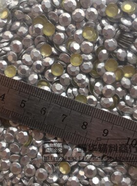 八角形6mm黑色diy金属片
