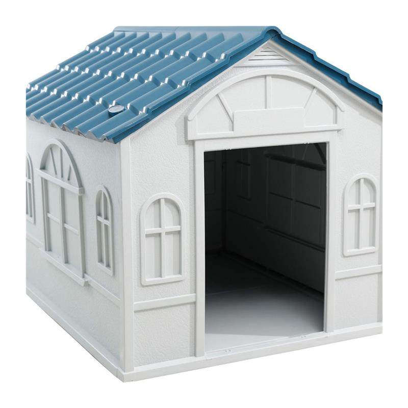 汇智塑料狗窝狗屋 室内室外狗窝中大型狗屋 可上锁底部加高狗窝,淘宝优惠券,粉丝福利购,淘宝优惠卷