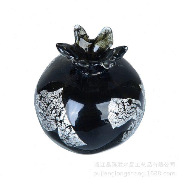 简约轻奢北欧复古风格摆件家居黑石榴花器花插装饰花瓶园艺花盆,淘宝优惠券,粉丝福利购,淘宝优惠卷