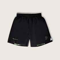 PROGRESSJJ Spot College PLUS Black lined shorts Brazilian Johan BJJ Official Straight Camp