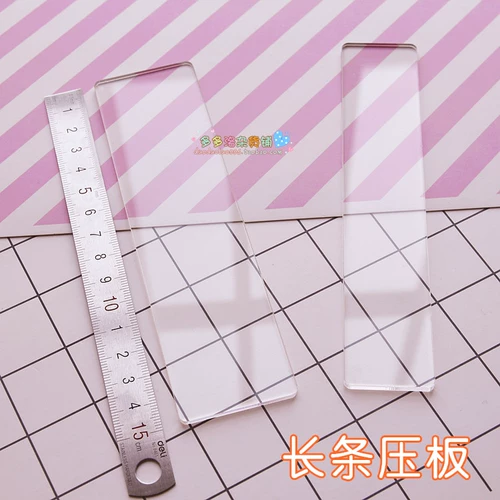 Длинная полоса грязевая пластина давление на пластине глина DIY Инструмент Ackli Grupbers Dorolo Продуманный магазин