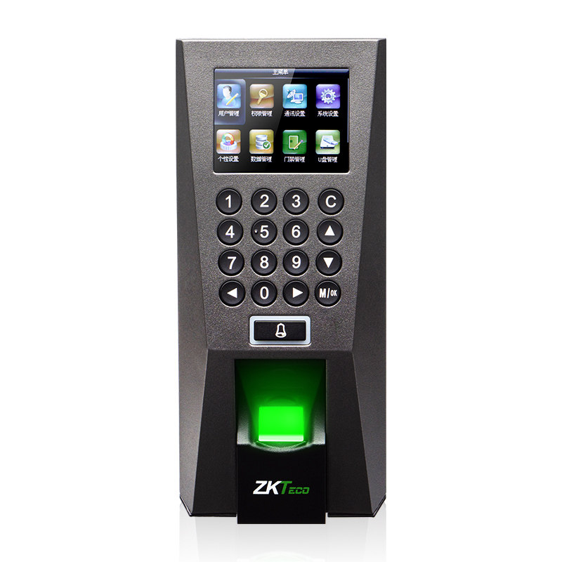 zkteco门禁f18门禁一体机指纹机 zkteco考勤门禁