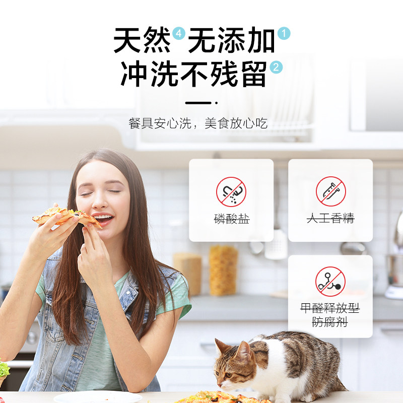 立白洗碗块洗碗粉西门子方太漂洗剂 昕跃居家日用洗碗机用洗涤剂