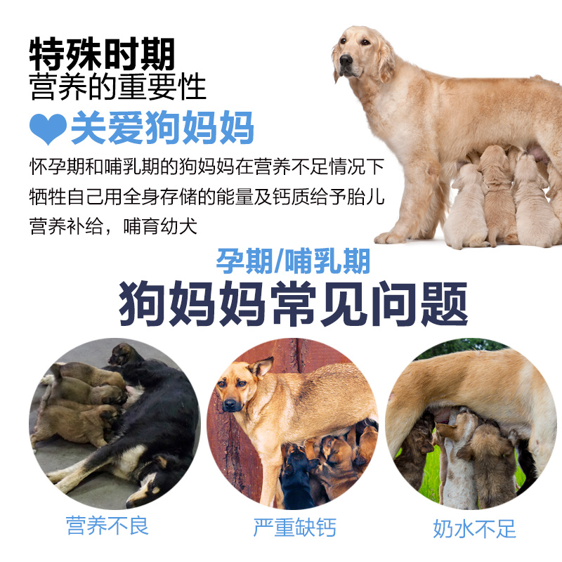 哺乳期狗粮母犬产后母狗营养食品下奶狗妈妈孕期怀孕狗专用月子餐-图2