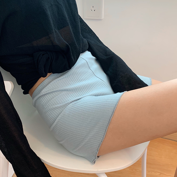  小卷边安全裤女夏季打底新款防走光裤子裤高腰外穿百搭保险短2021